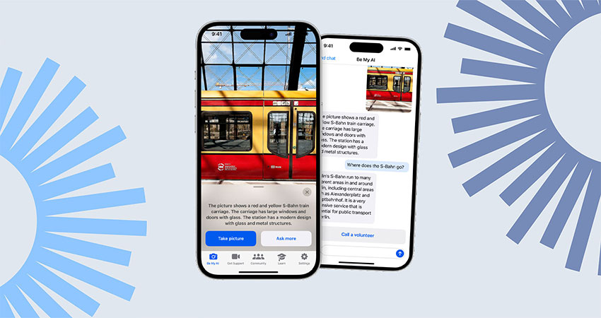 برنامه هوش مصنوعی Be My Eyes