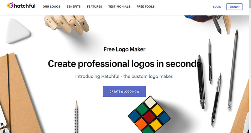 بهترین سایت طراحی لوگو با هوش مصنوعی 12 سایت طراحی لوگو Hatchful Logo Maker Shopify